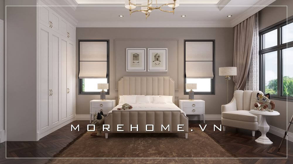 Giường ngủ có chân